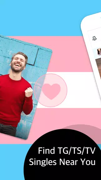 Transgender Dating: Meet Trans & Crossdresser Chat Captura de pantalla 3