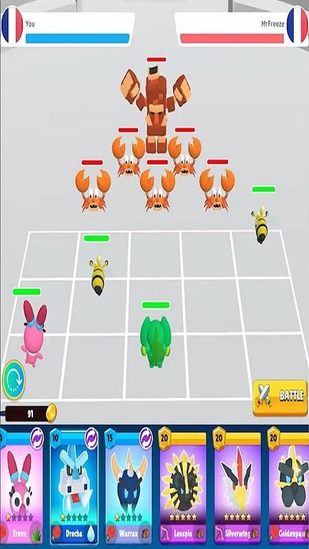 Monsters Tactics スクリーンショット 0