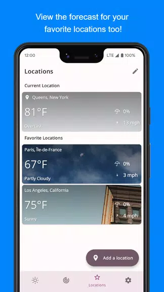 SimpleWeather Скриншот 2