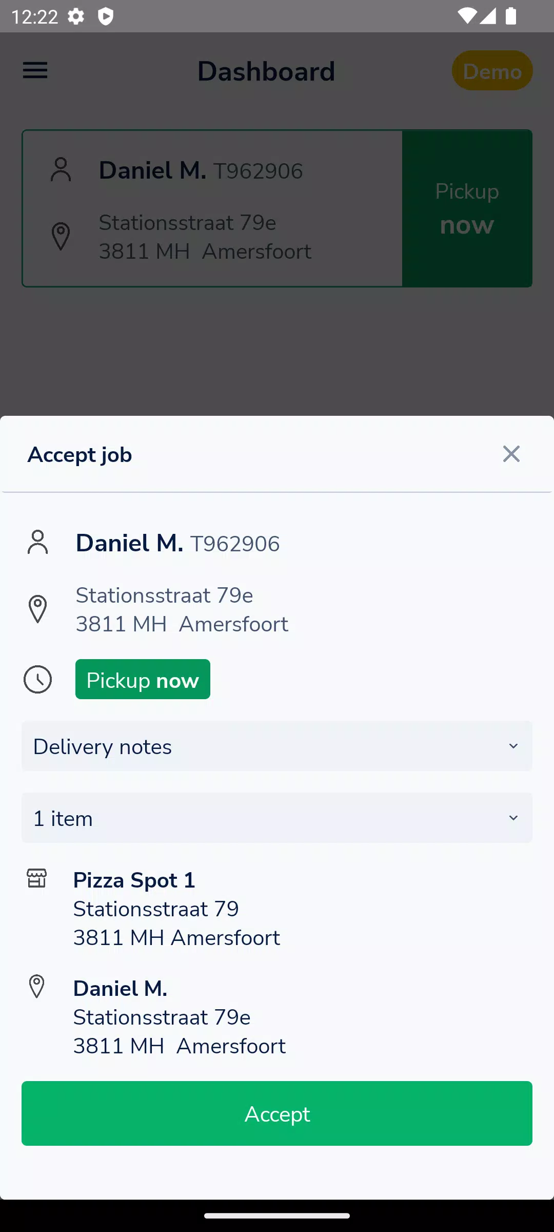 Deliverect for Couriers ဖန်သားပြင်ဓာတ်ပုံ 3
