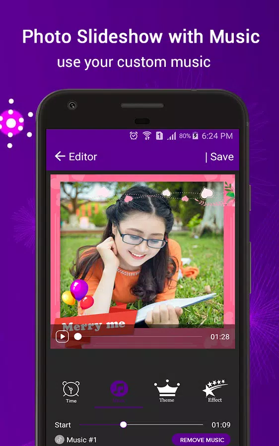 Photo Slideshow ภาพหน้าจอ 2
