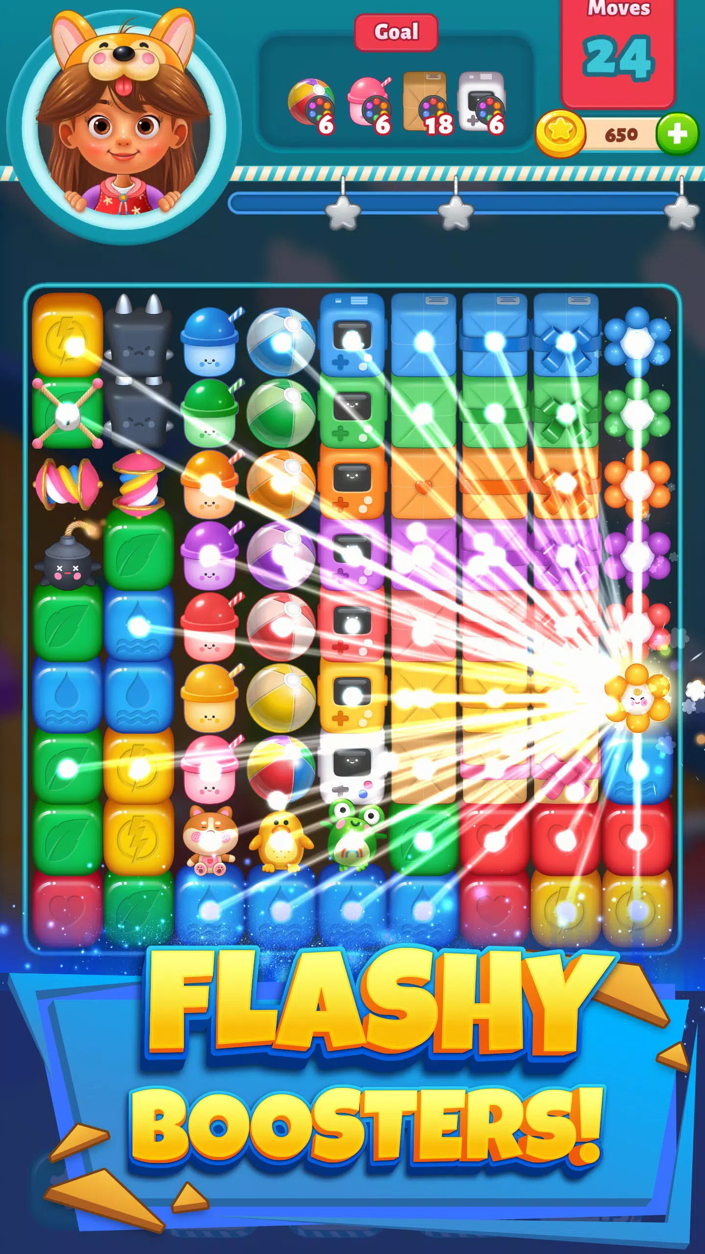 Epic Blast 3D: Toy Match Party スクリーンショット 3