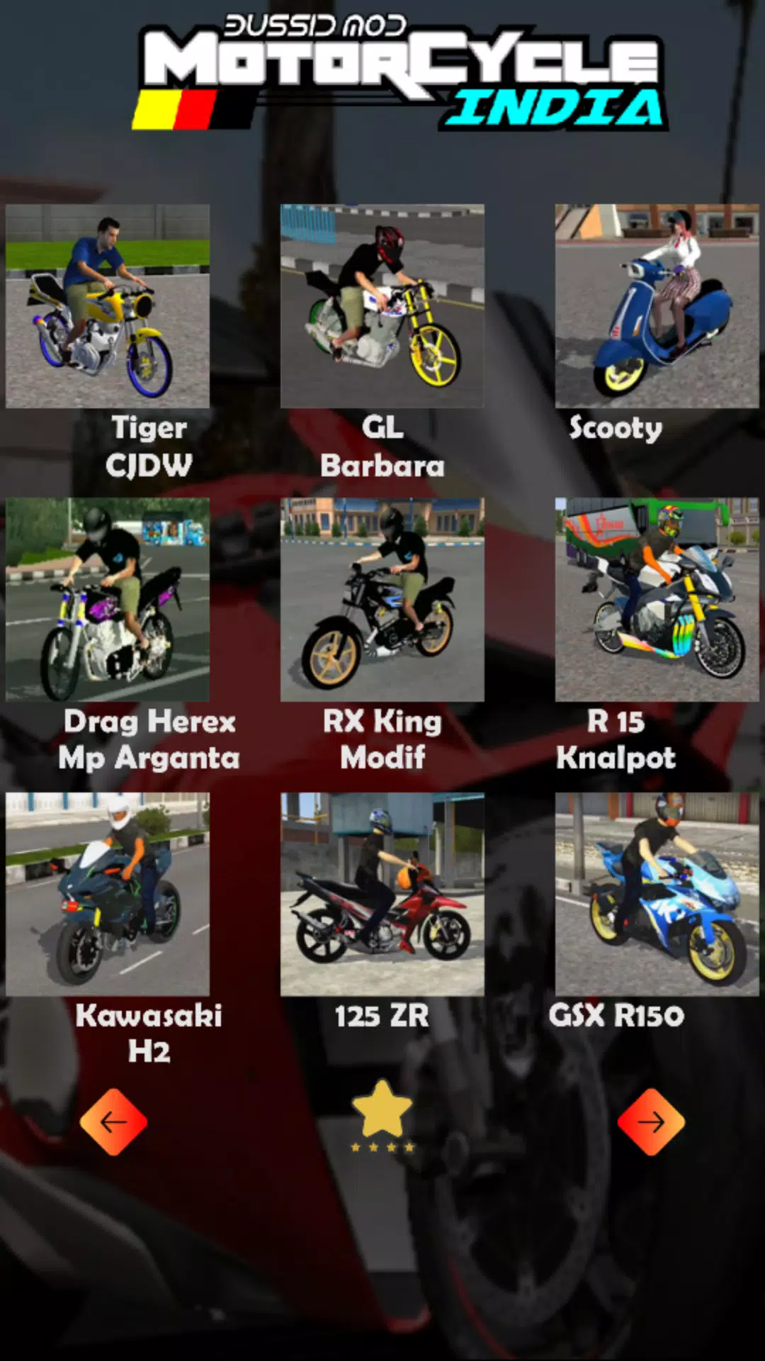 Bussid Mod Motorcycle India應用截圖第3張