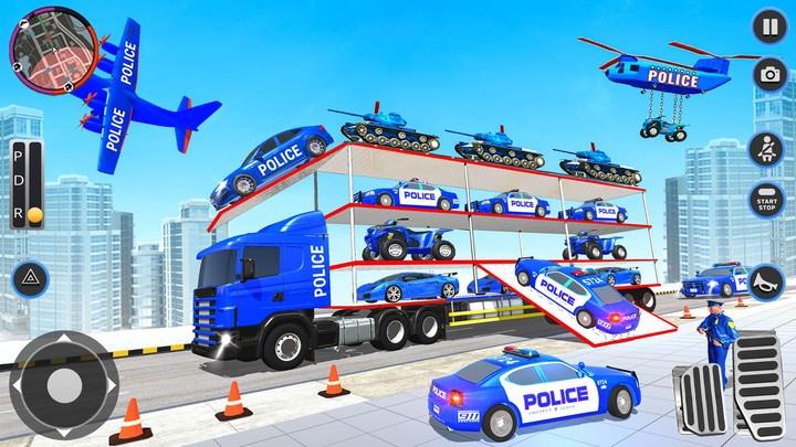 US Police Car Transport Career應用截圖第2張