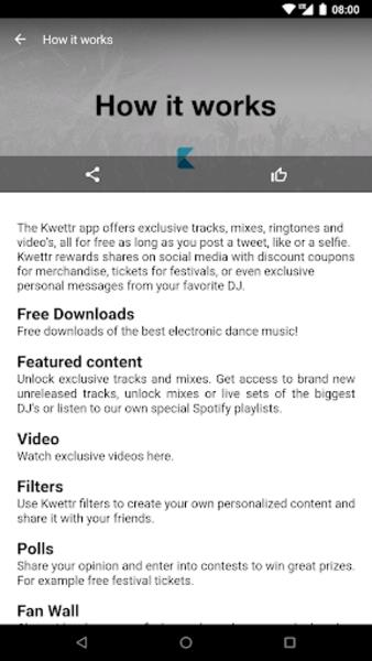 Kwettr Screenshot 3