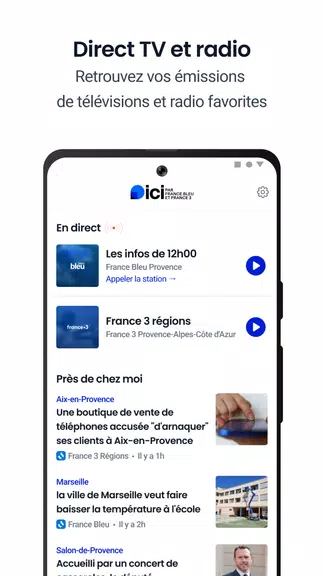 ici par France Bleu & France 3 스크린샷 3