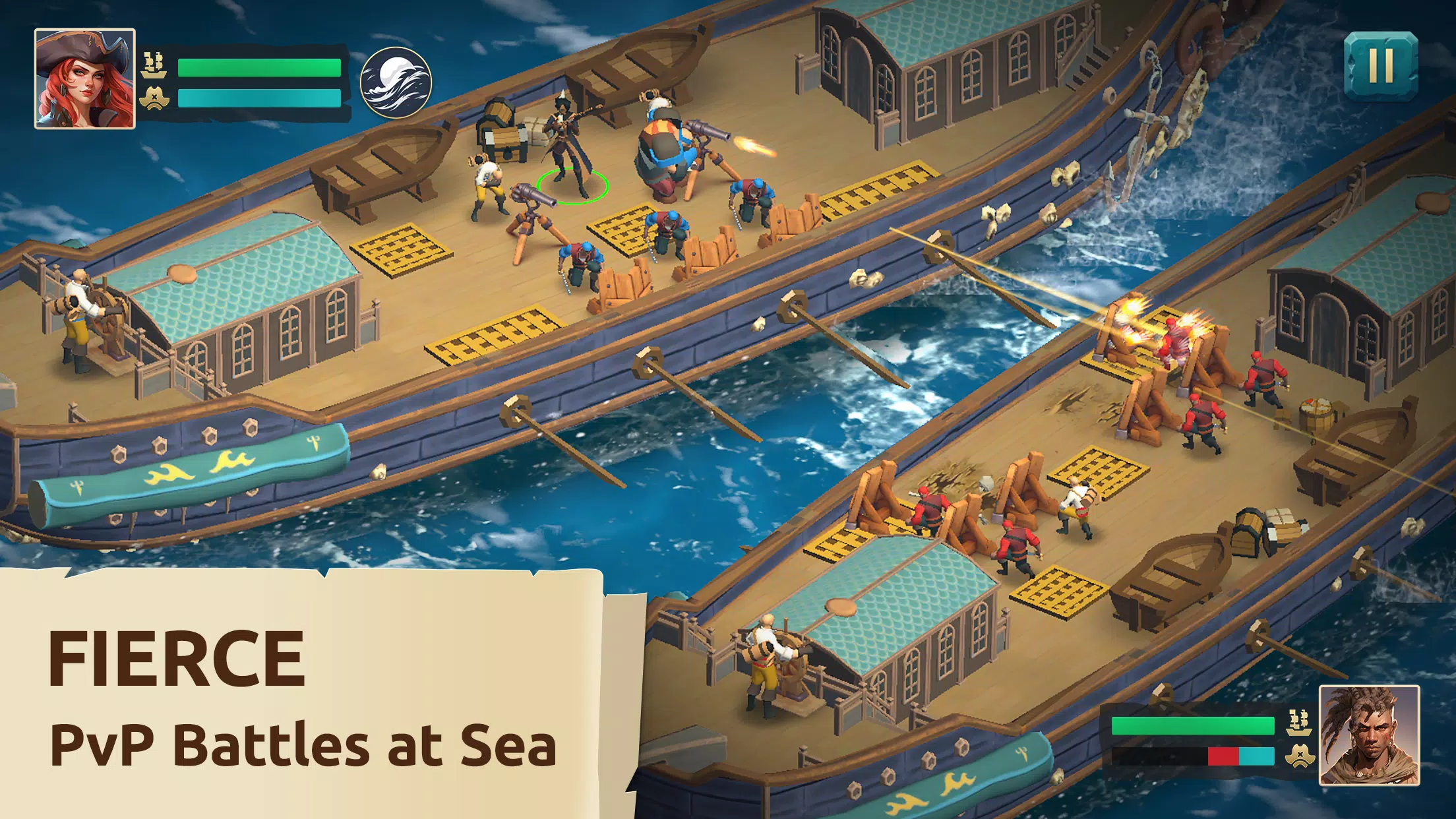 Pirate Ships・Build and Fight Screenshot 0