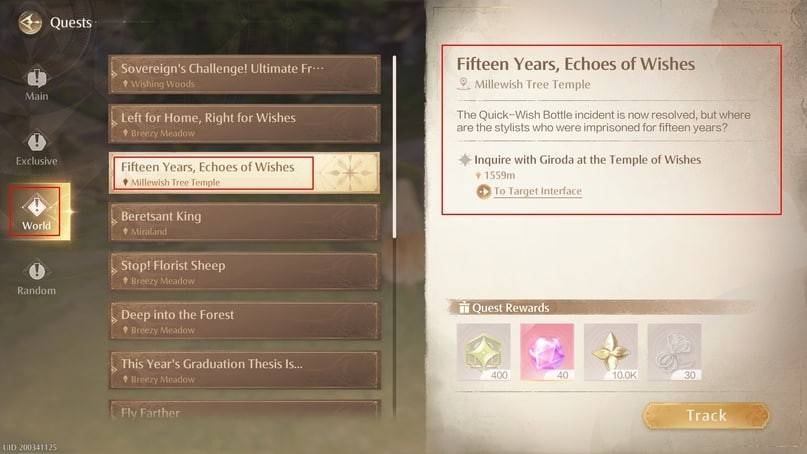 how to get Silvergales Aria in infinity nikki