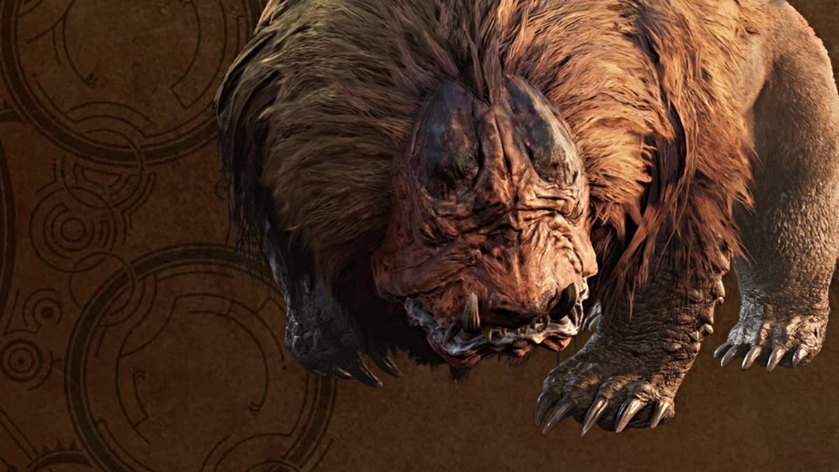 Doshaguma Monster ใน Monster Hunter Wilds