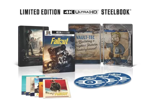 Fallout Season 1 4K UHD Steelbook PREOORDERS OPEN OPEN BIJ Amazon UK