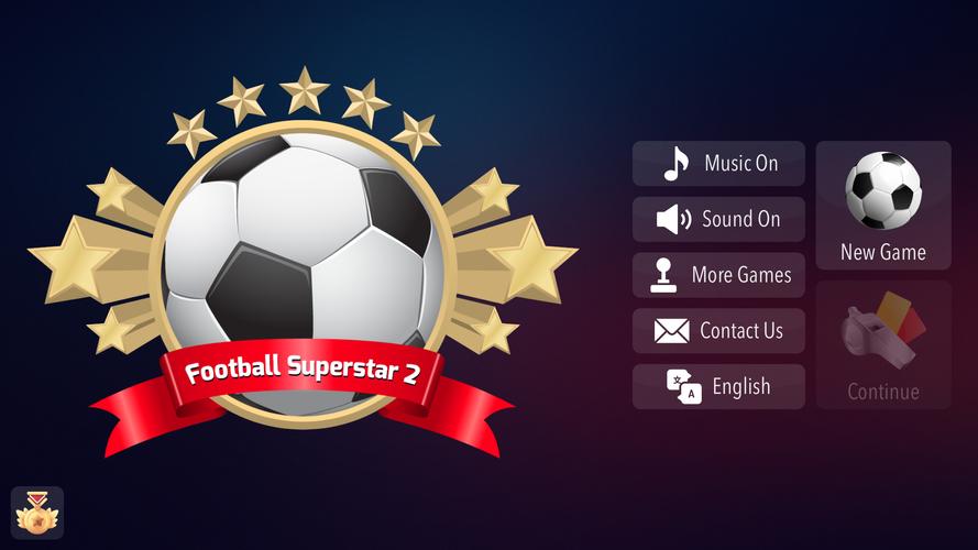 Football Superstar 2 ဖန်သားပြင်ဓာတ်ပုံ 0