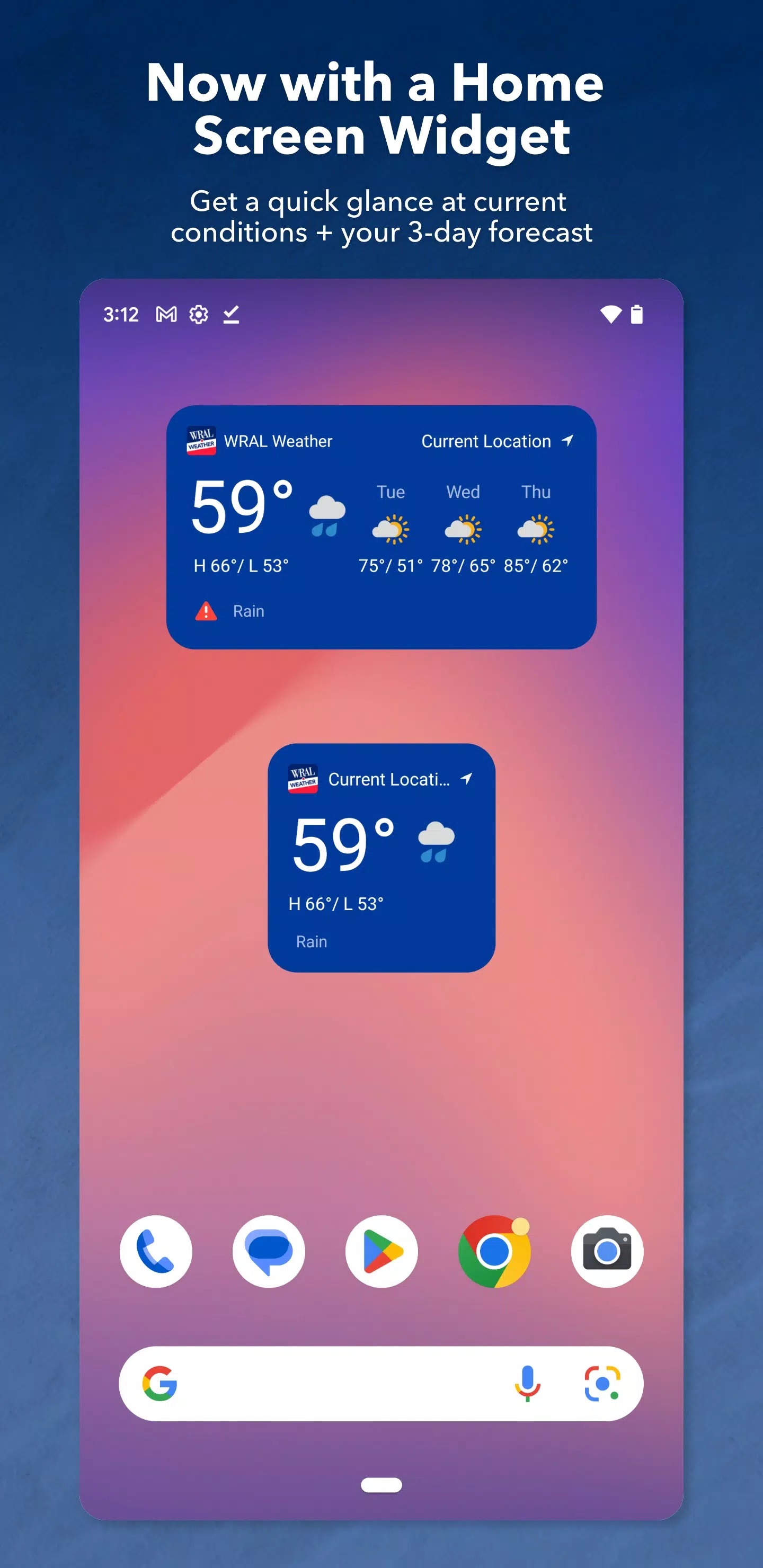 WRAL Weather Captura de tela 2