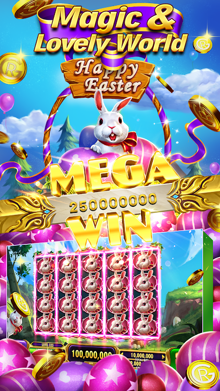 Raining Gold Slots - Free Vegas Casino Games स्क्रीनशॉट 1