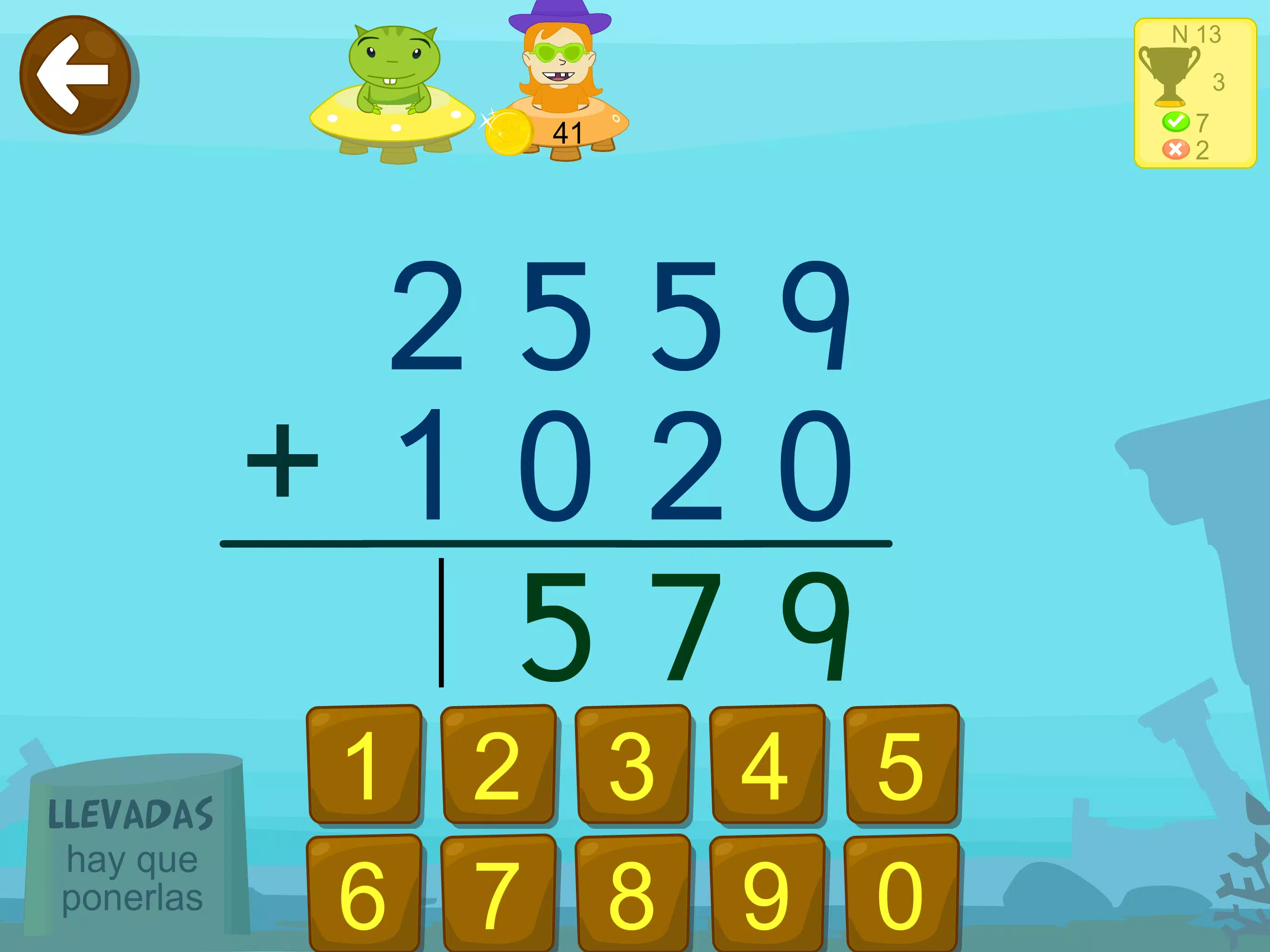 Matemáticas con Grin II 678 Schermafbeelding 3