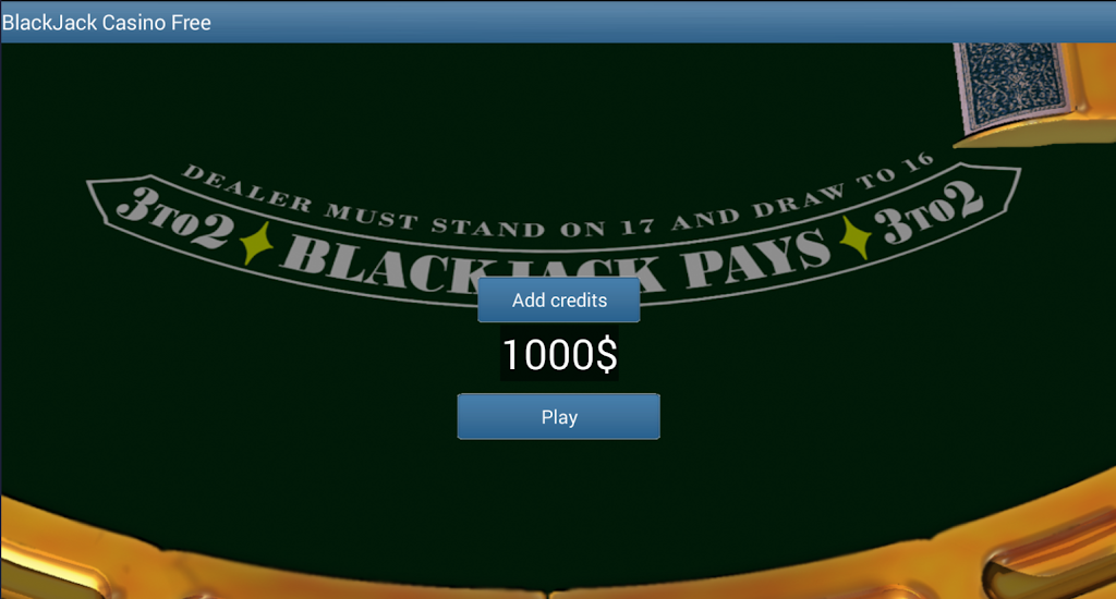 BlackJack Simulator Schermafbeelding 0