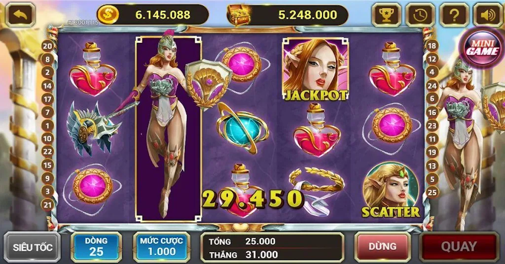 Schermata vuaslot - Đỉnh cao game quay hũ 2