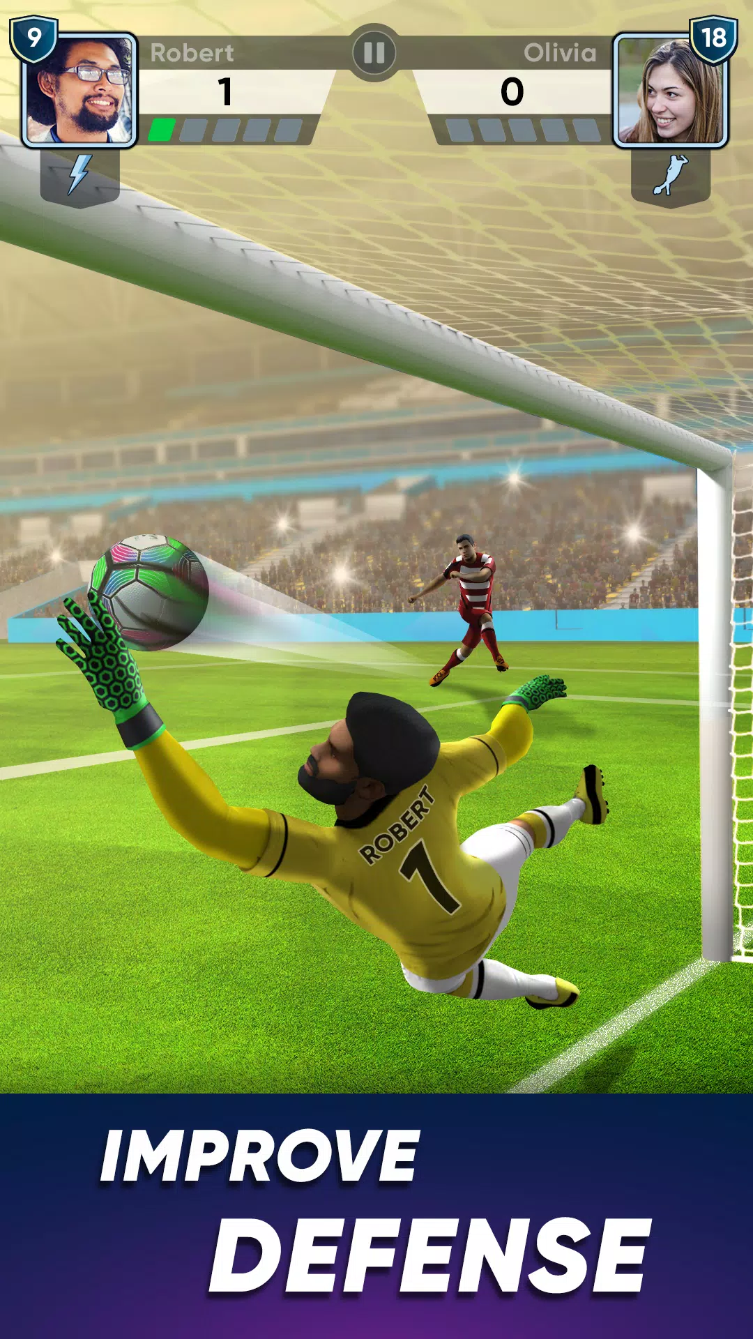 SOCCER Kicks - Stars Strike 24 스크린샷 3