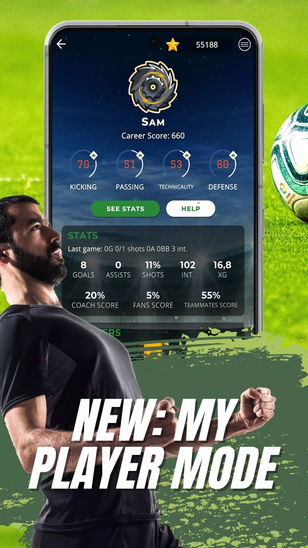 Astonishing Eleven Football स्क्रीनशॉट 3