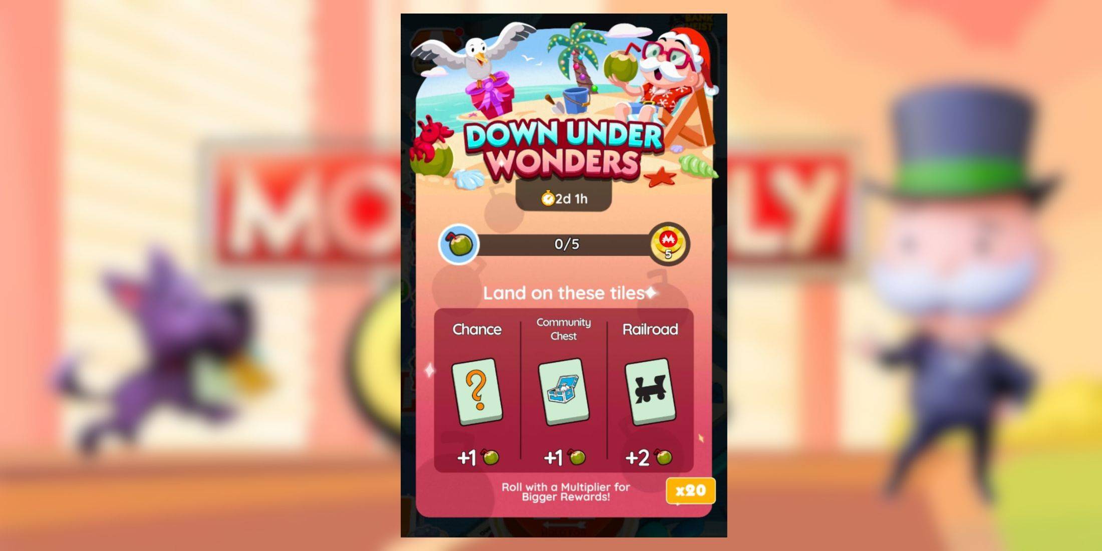 Monopoly Go: Explorez sous les récompenses et les jalons