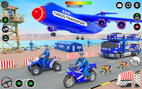 Schermata Police Cargo Transport Games 1