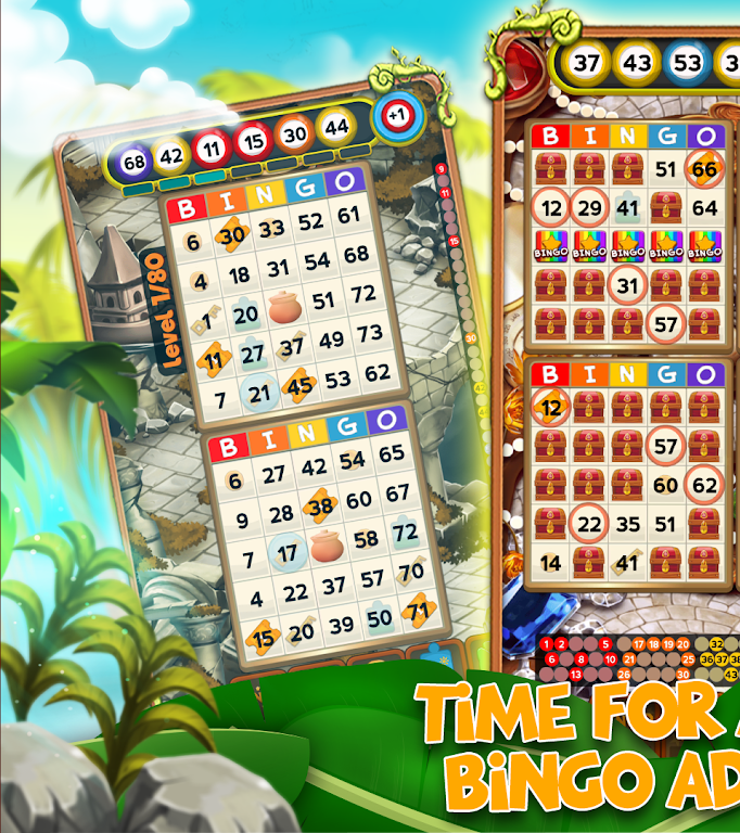 Bingo Treasure Quest - Paradise Island Riches 스크린샷 0