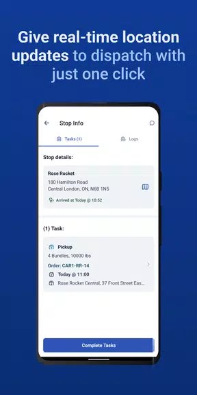 Rose Rocket Truck Driver 스크린샷 2