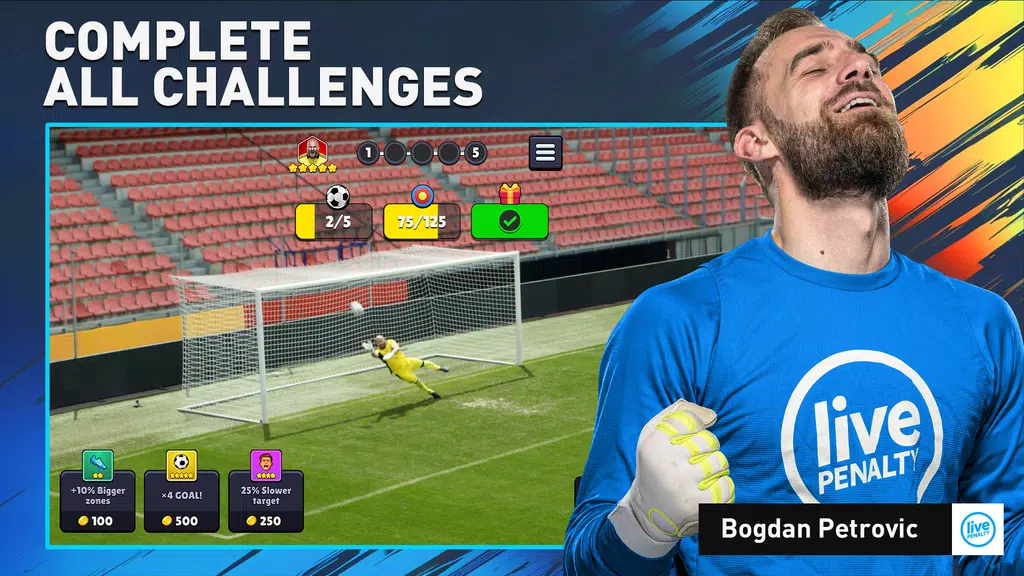 Soccer Penalty: Live Goalie スクリーンショット 2