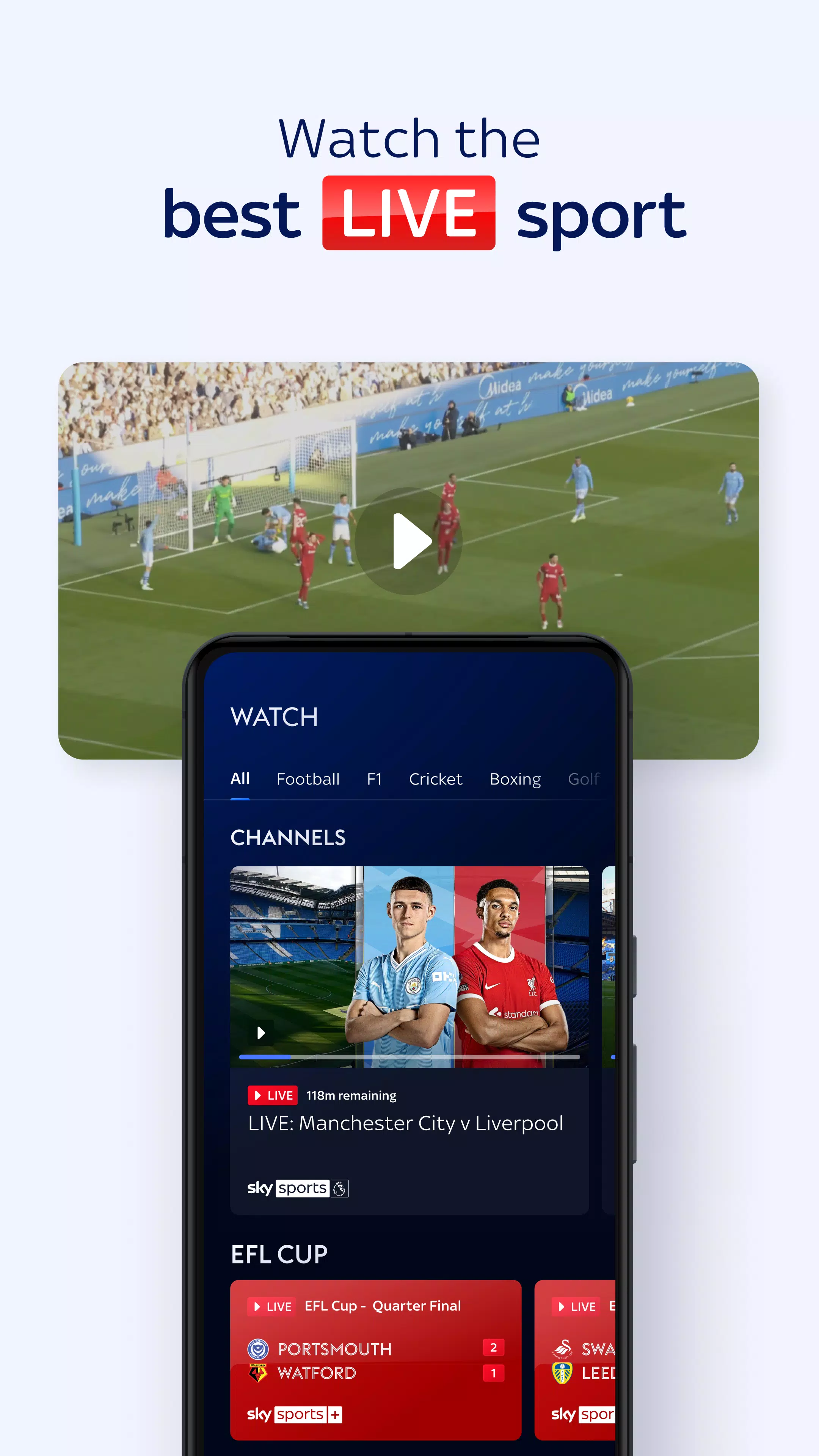 Sky Sports应用截图第3张