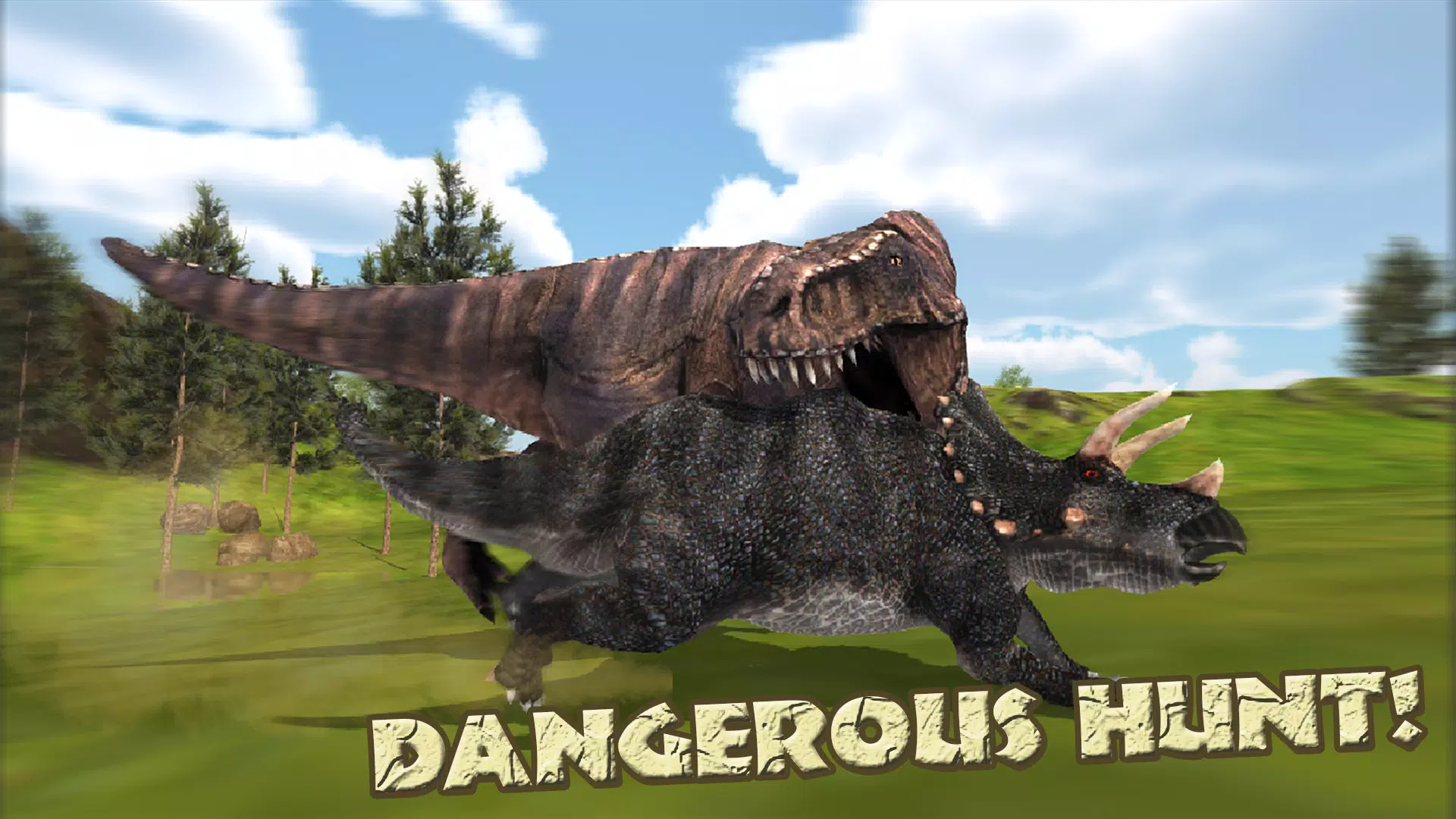 Hungry T-Rex Island Dino Hunt Captura de pantalla 0