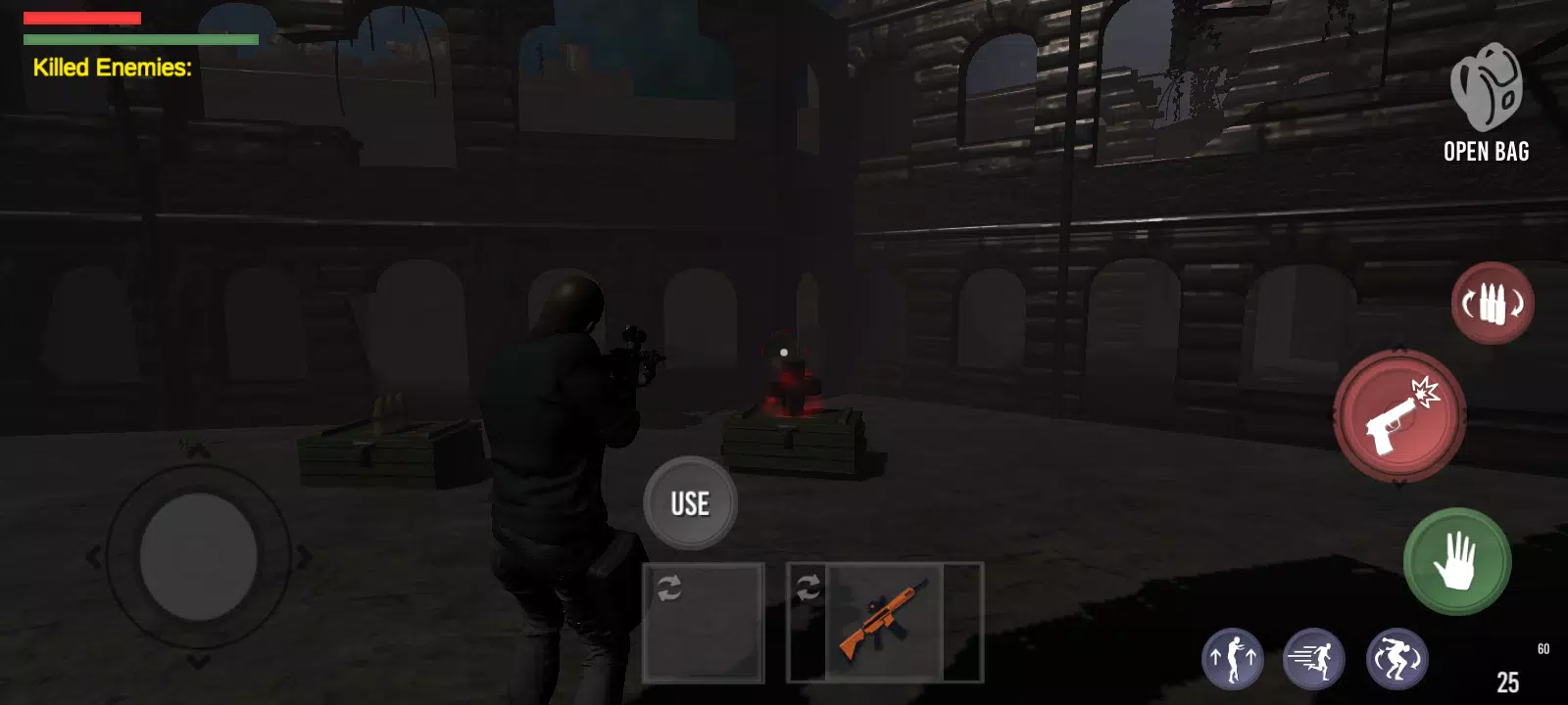 Zombie Evil Survival: 3D Game Capture d'écran 1