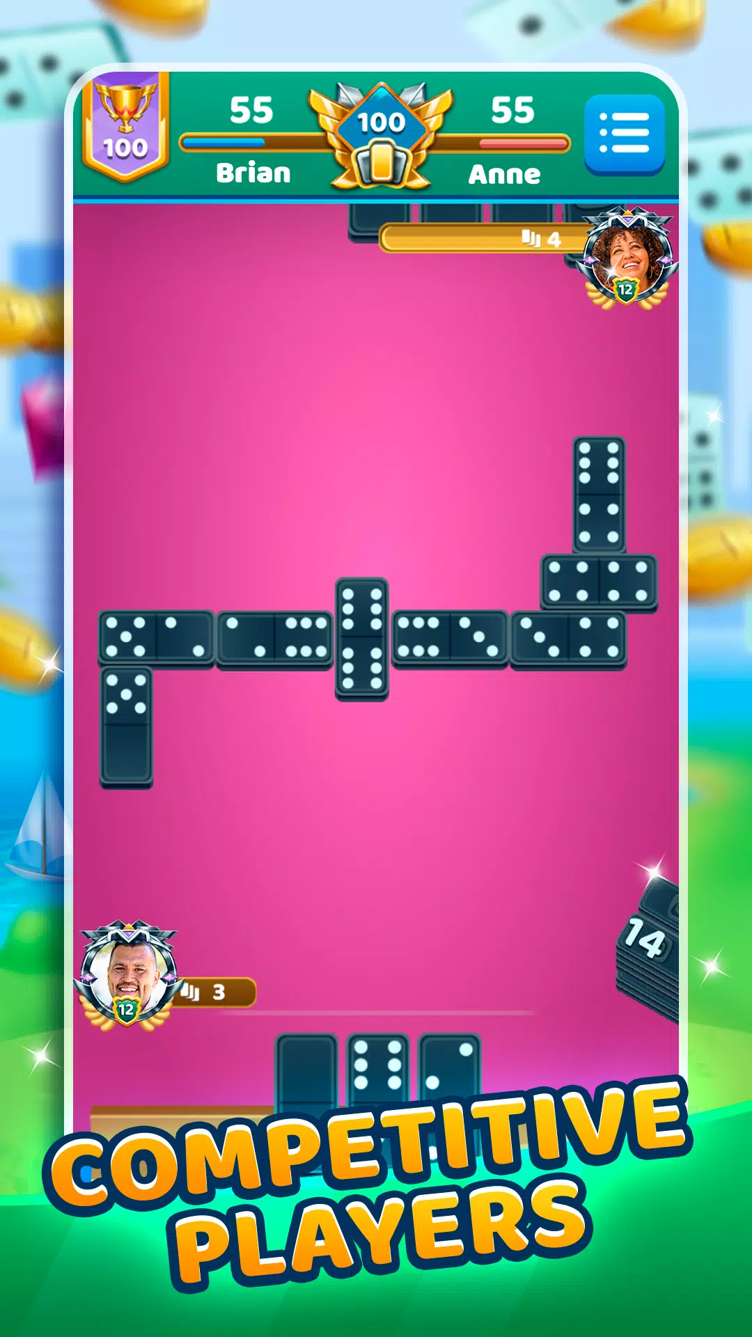 Dominoes Battle ภาพหน้าจอ 3