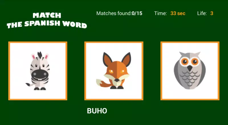 Match the Spanish Word應用截圖第2張