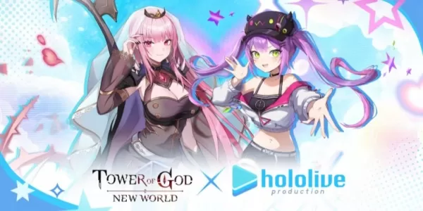 上帝塔與兩個新的SSR+角色合作推出了Hololive