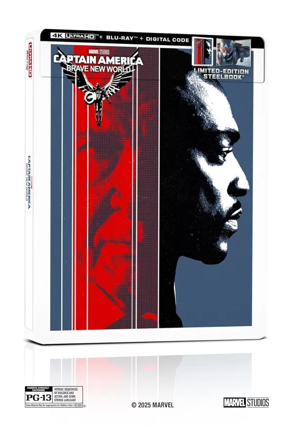 Captain America: Brave New World 4K Steelbook Preorders commencent aujourd'hui