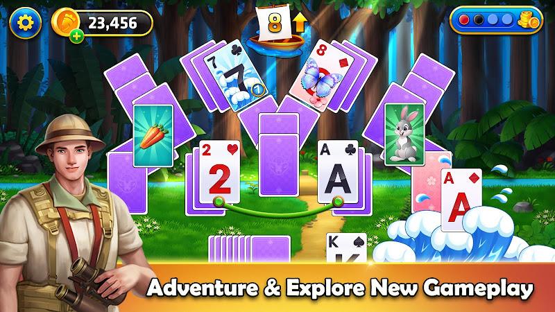 Tripeaks Solitaire - Home Town應用截圖第1張
