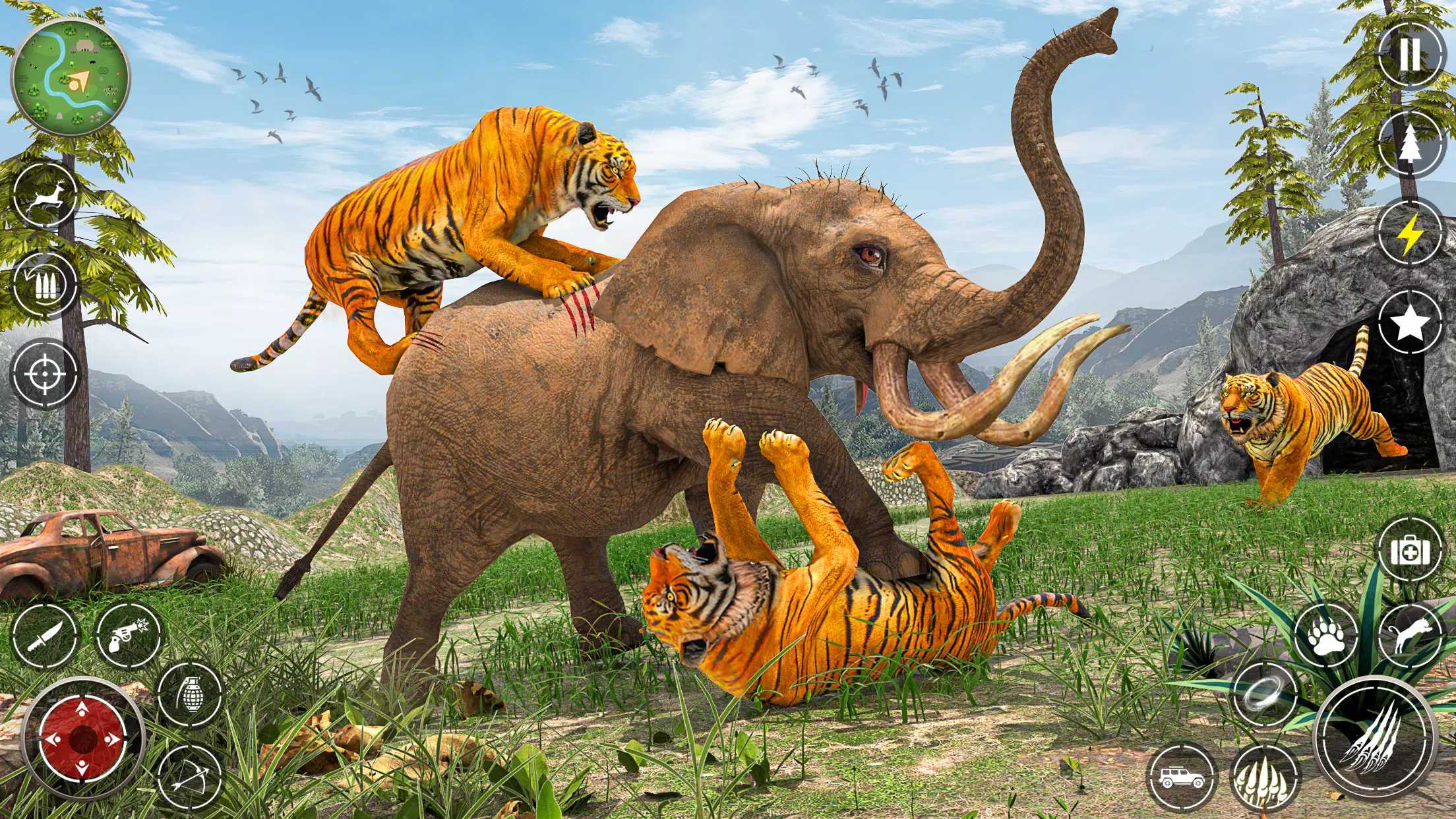 The Tiger Family Simulator 3D Ảnh chụp màn hình 0
