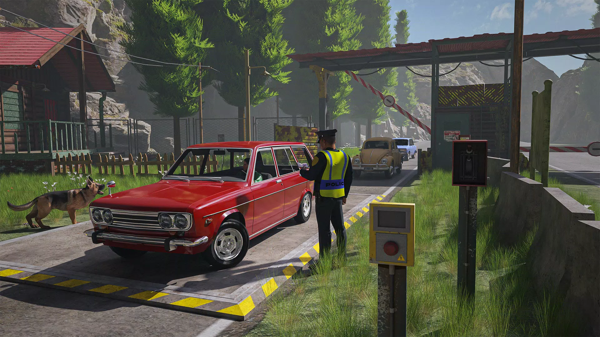 Border Patrol Police Game ภาพหน้าจอ 2