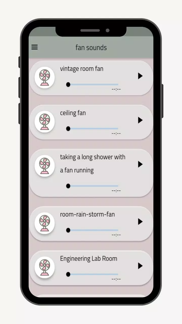 Fan sounds - relaxing sounds ဖန်သားပြင်ဓာတ်ပုံ 2