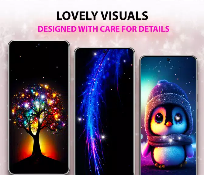 Glitter Live Wallpaper ภาพหน้าจอ 3