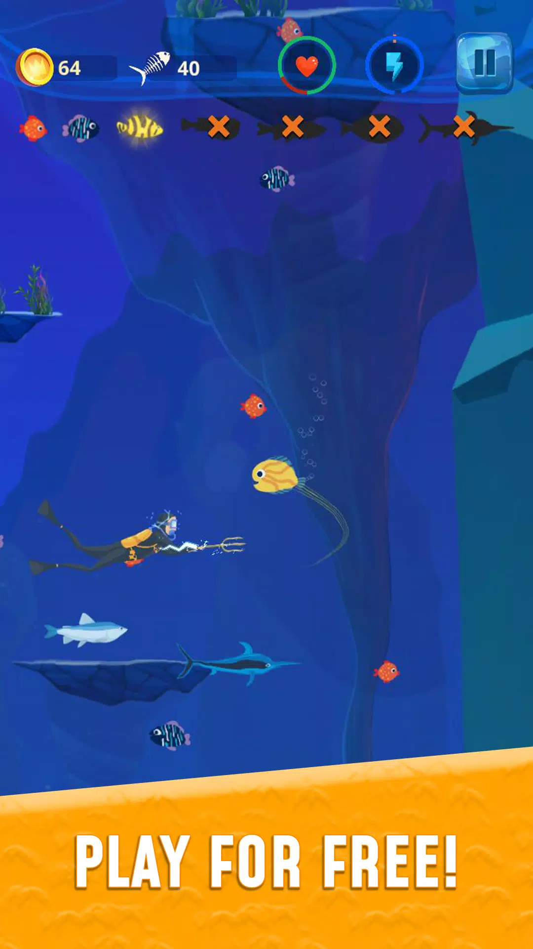 Grow Fish.io : Fish Hunter ဖန်သားပြင်ဓာတ်ပုံ 3