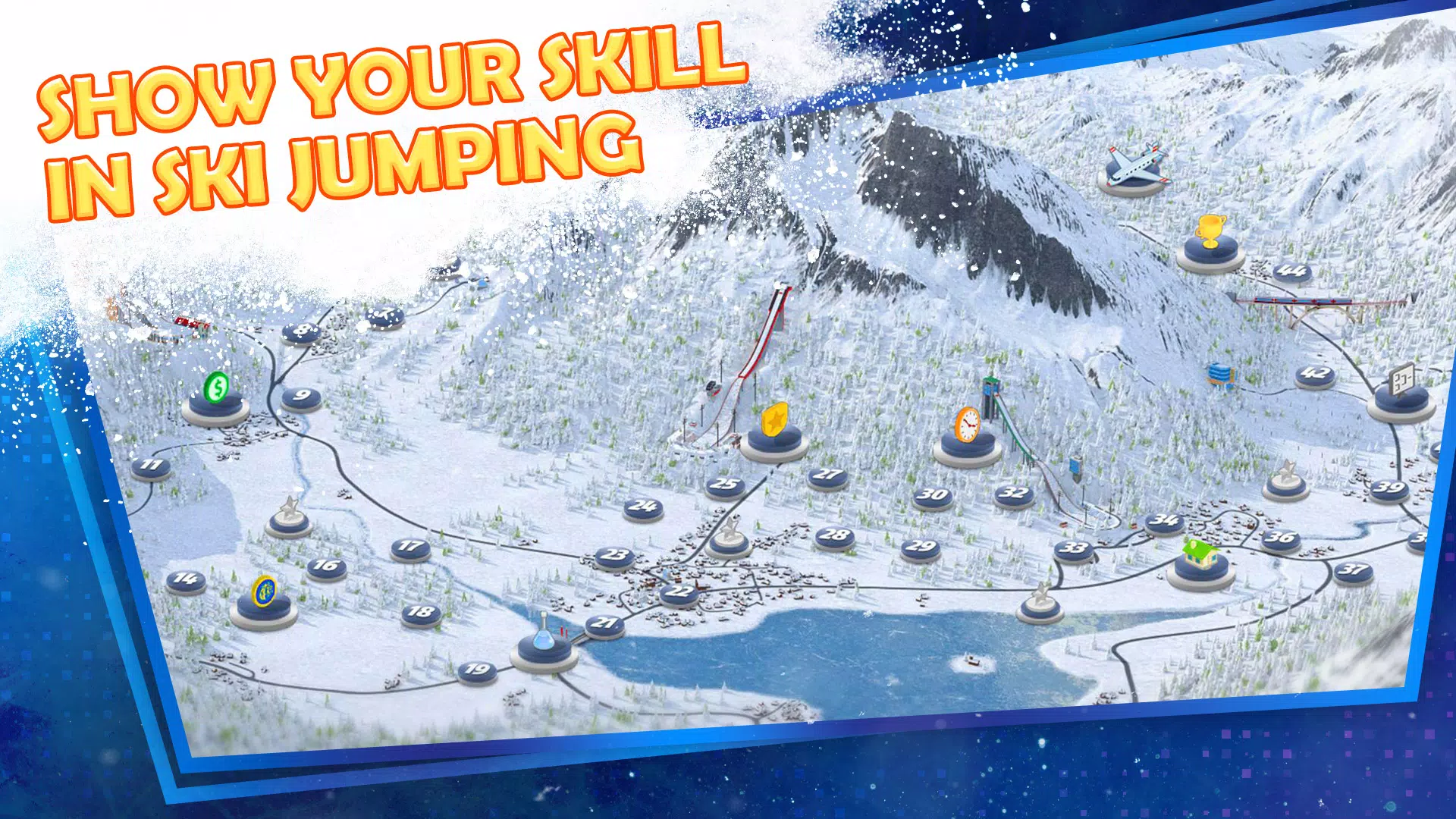 Ski Jump Mania 3 (s2)应用截图第1张