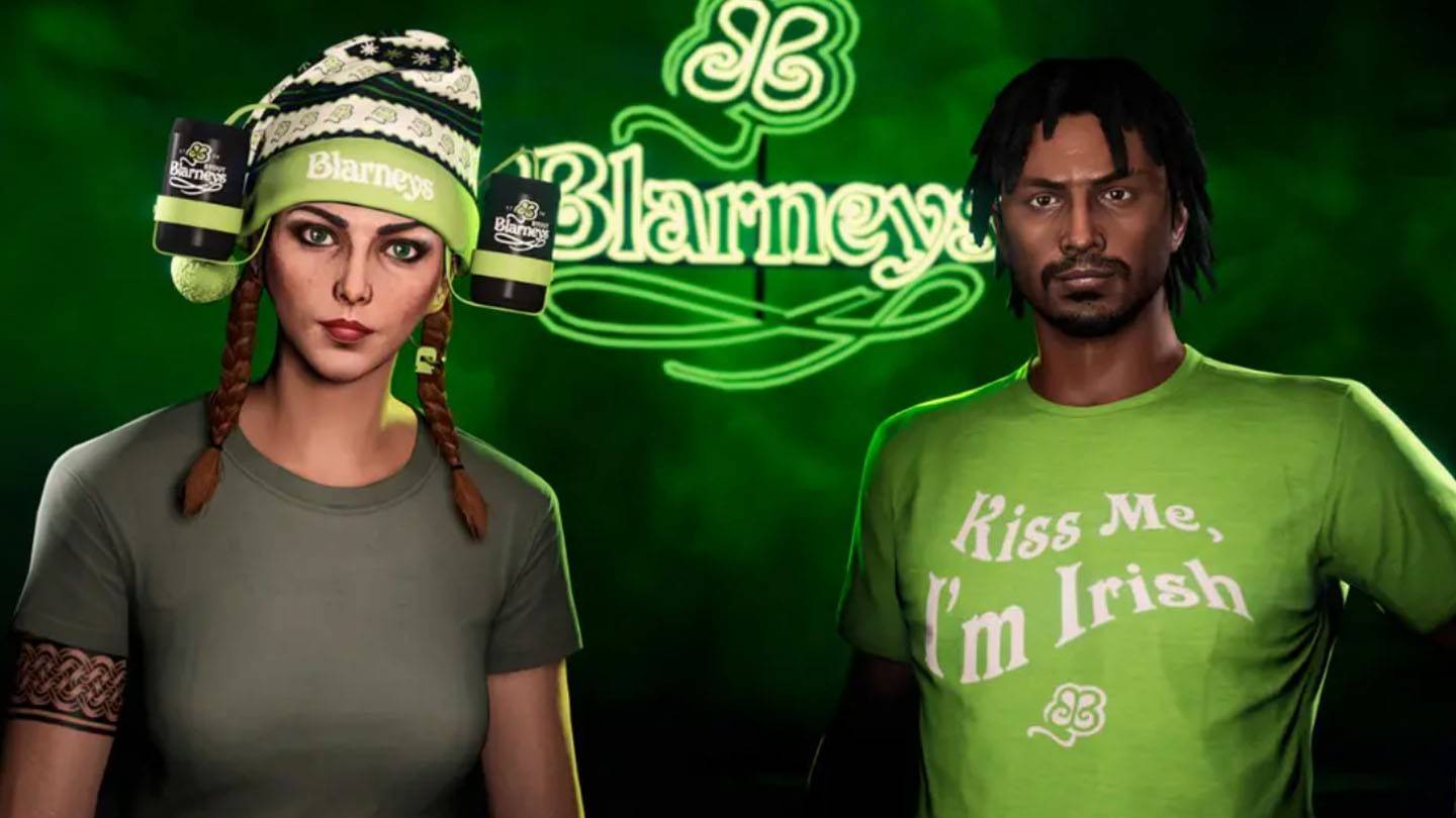 Día de San Patricio en línea de GTA: regalos y bonos gratis