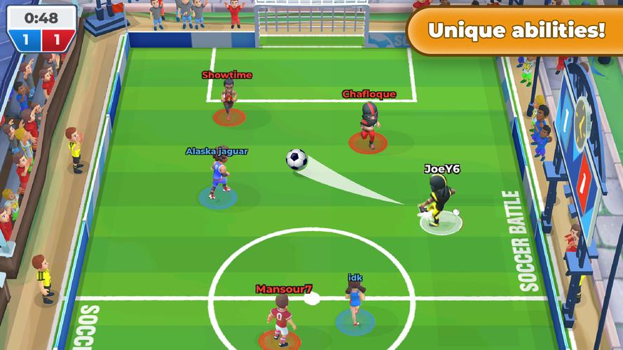 Soccer Battle 스크린샷 2