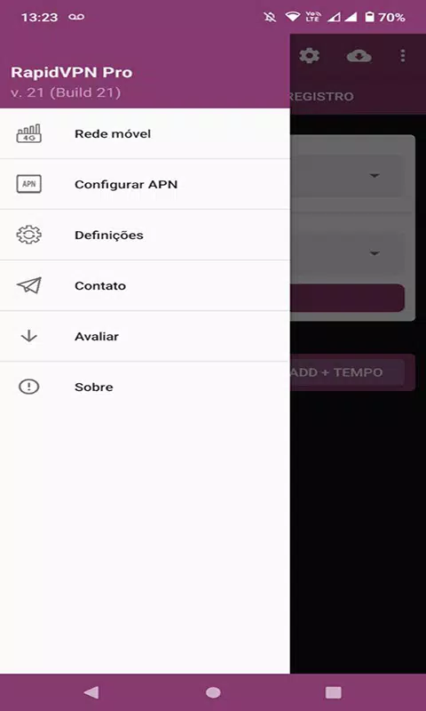 RapidVPN PRO स्क्रीनशॉट 2