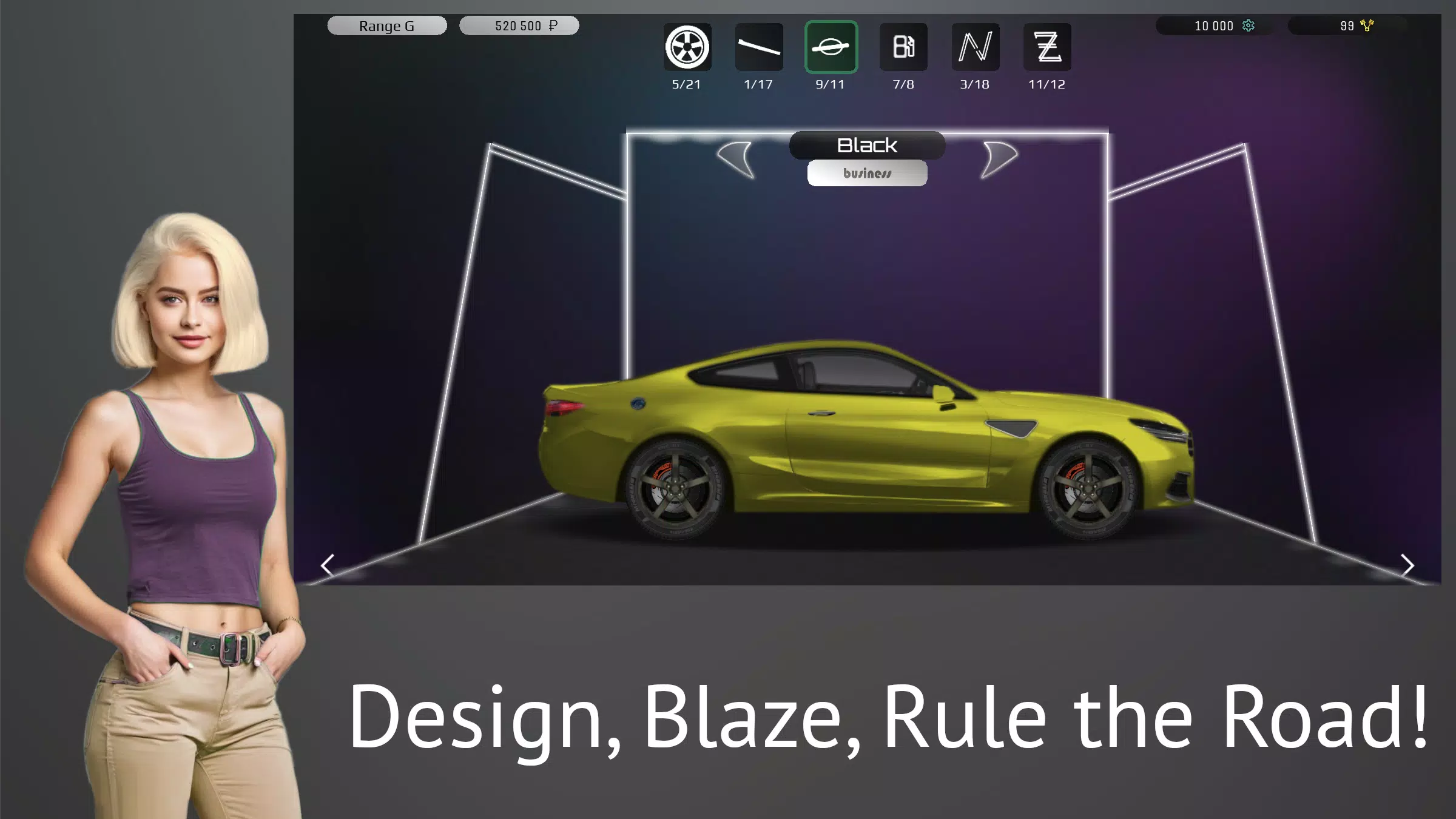 Car Tycoon: Create Your Car Captura de pantalla 0