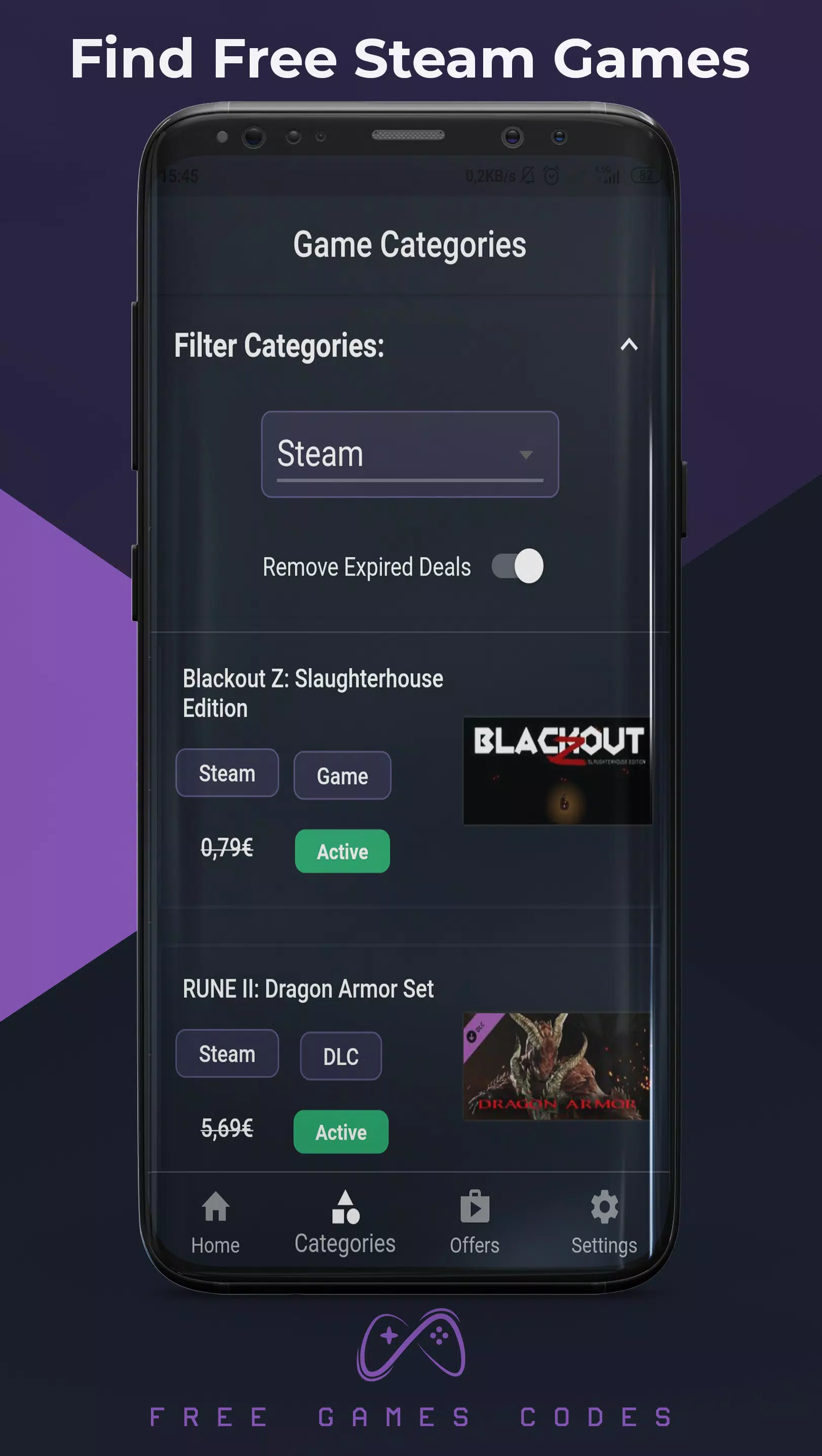 PC Games Alerts on Steam, Epic ဖန်သားပြင်ဓာတ်ပုံ 2