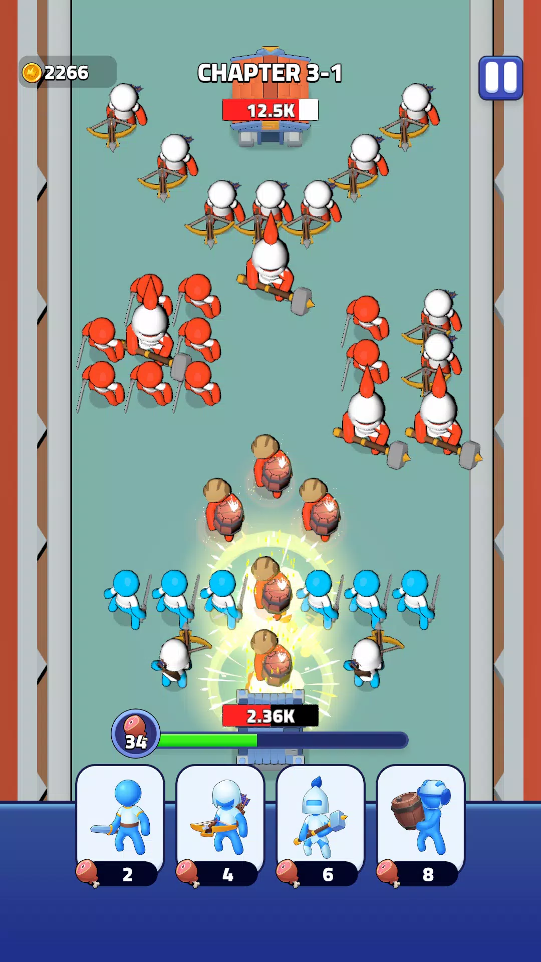 Warrior Clash Zrzut ekranu 3