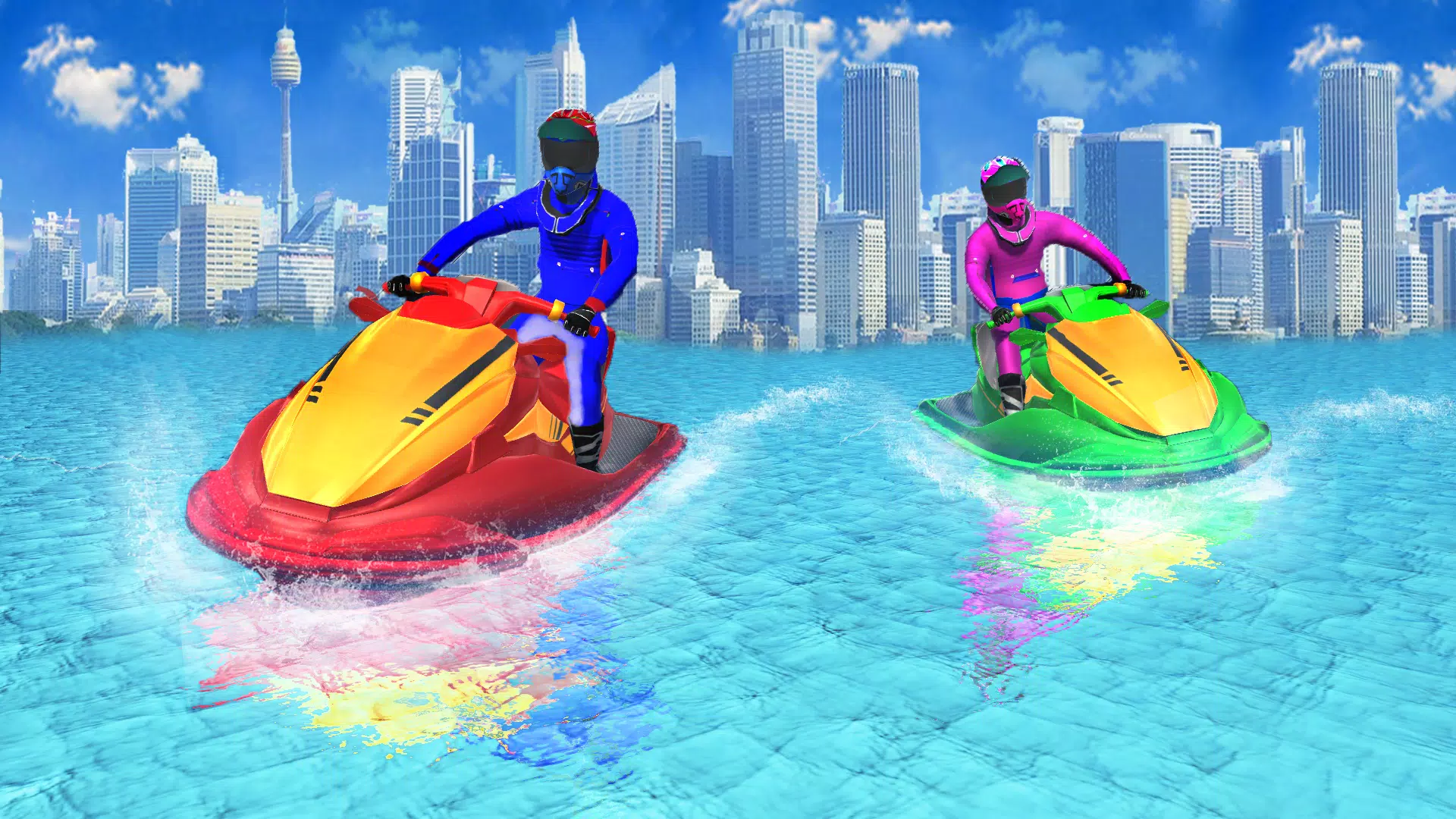 Jet Ski Games Boat Racing Game應用截圖第1張