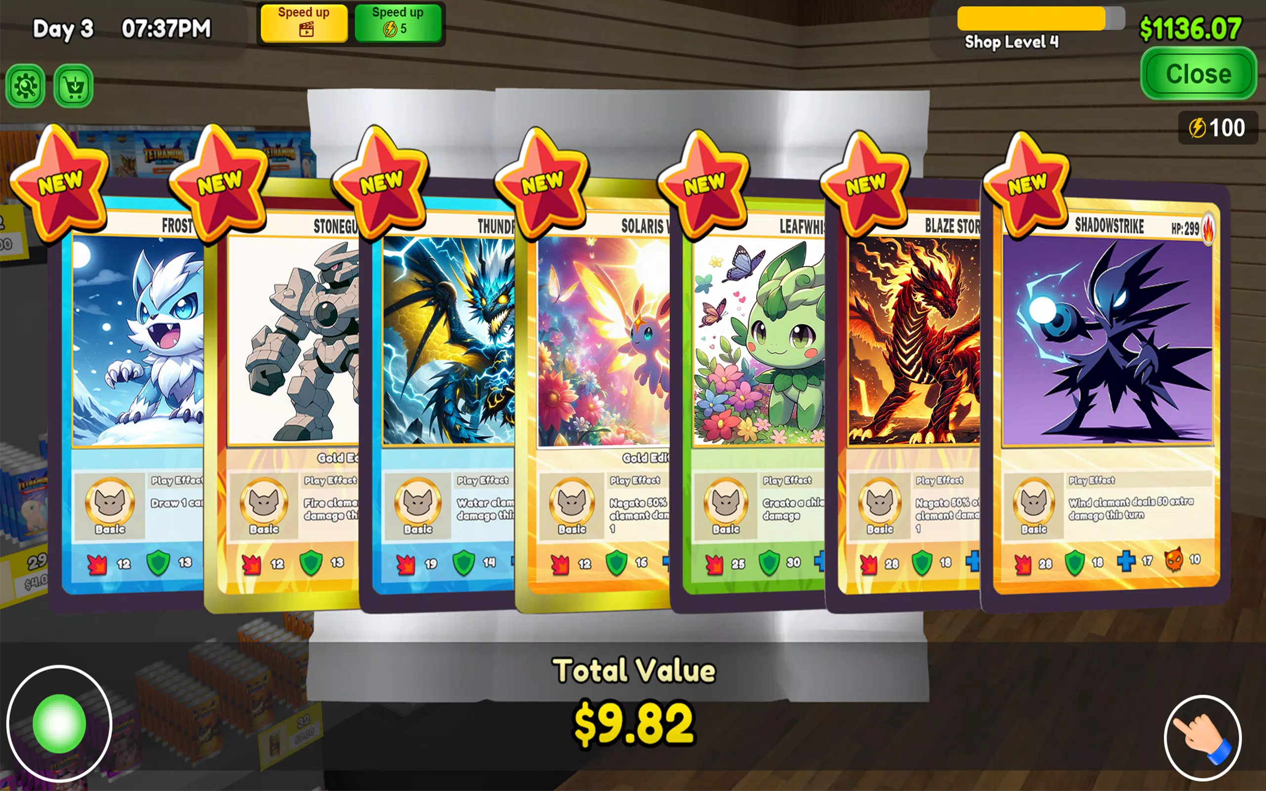 TCG Card Supermart Simulator Ekran Görüntüsü 1