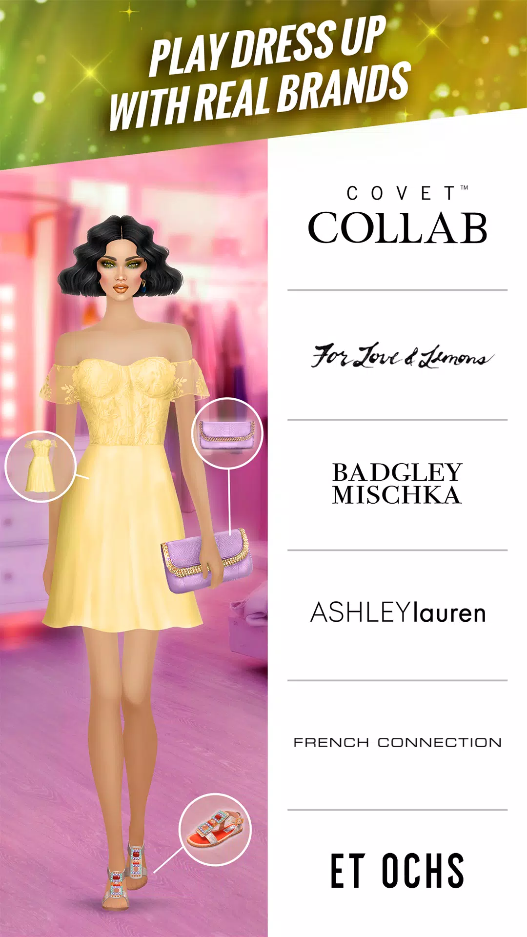 Schermata Covet Fashion: Dress Up Game 1